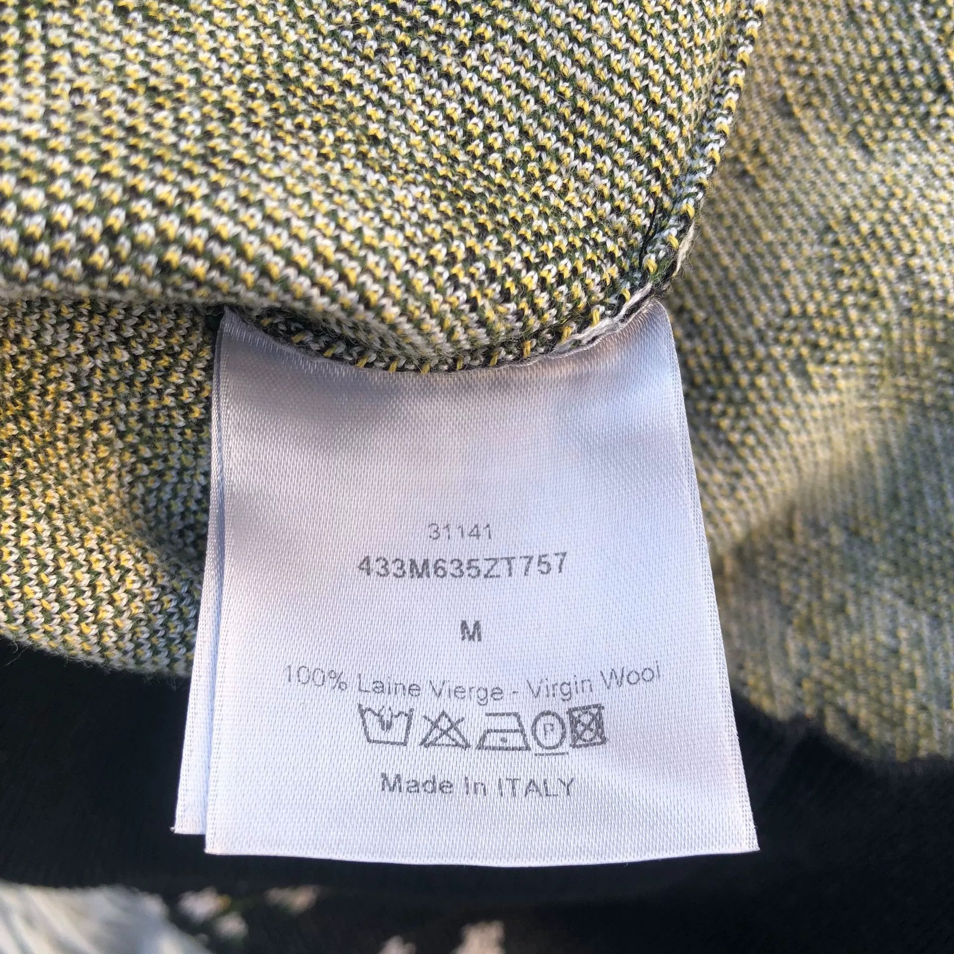 Dior Dior Homme 14fw Lily of the Valley Sweater Size US M / EU 48-50 / 2 - 6 Thumbnail