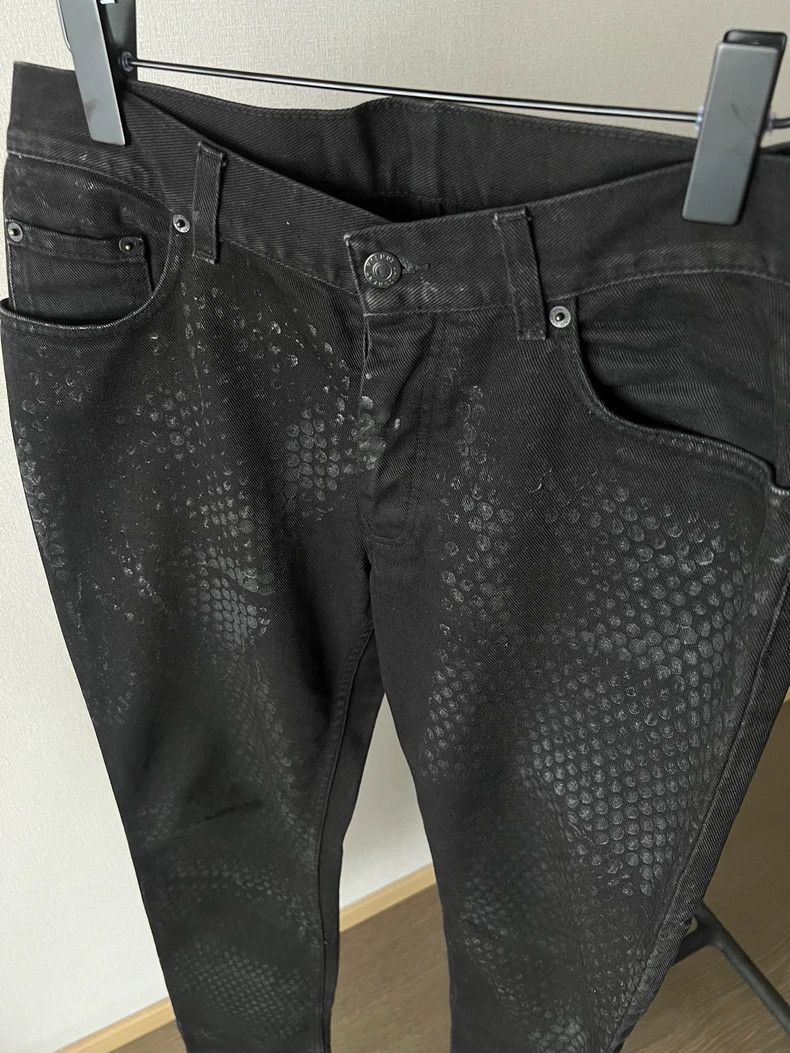 Helmut Lang Helmut Lang 2003 Tyre Print Denim Jeans Size US 32 / EU 48 - 2 Thumbnail