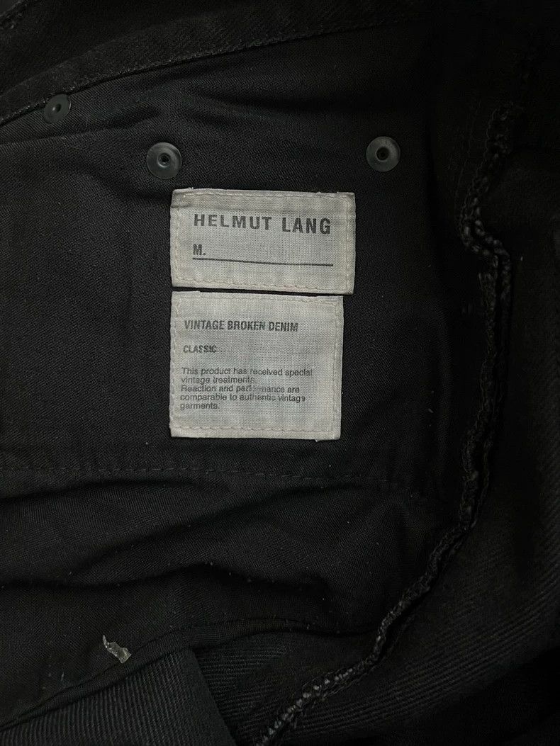 Helmut Lang Helmut Lang 2003 Tyre Print Denim Jeans Size US 32 / EU 48 - 6 Thumbnail