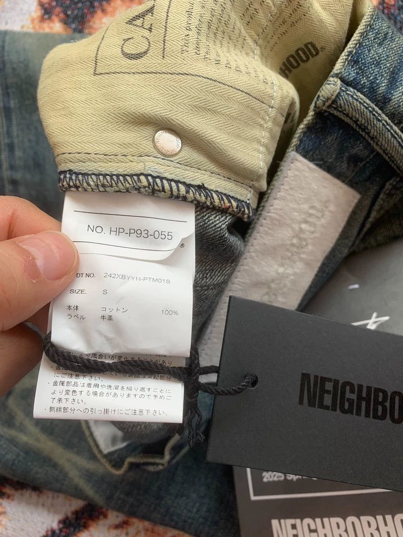 Yohji Yamamoto NEIGHBORHOOD YOHJI YAMAMOTO SAVAGE DENIM Size US 26 / EU 42 - 4 Thumbnail