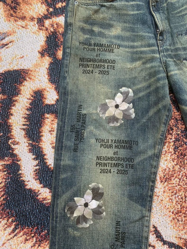 Yohji Yamamoto NEIGHBORHOOD YOHJI YAMAMOTO SAVAGE DENIM Size US 26 / EU 42 - 5 Thumbnail