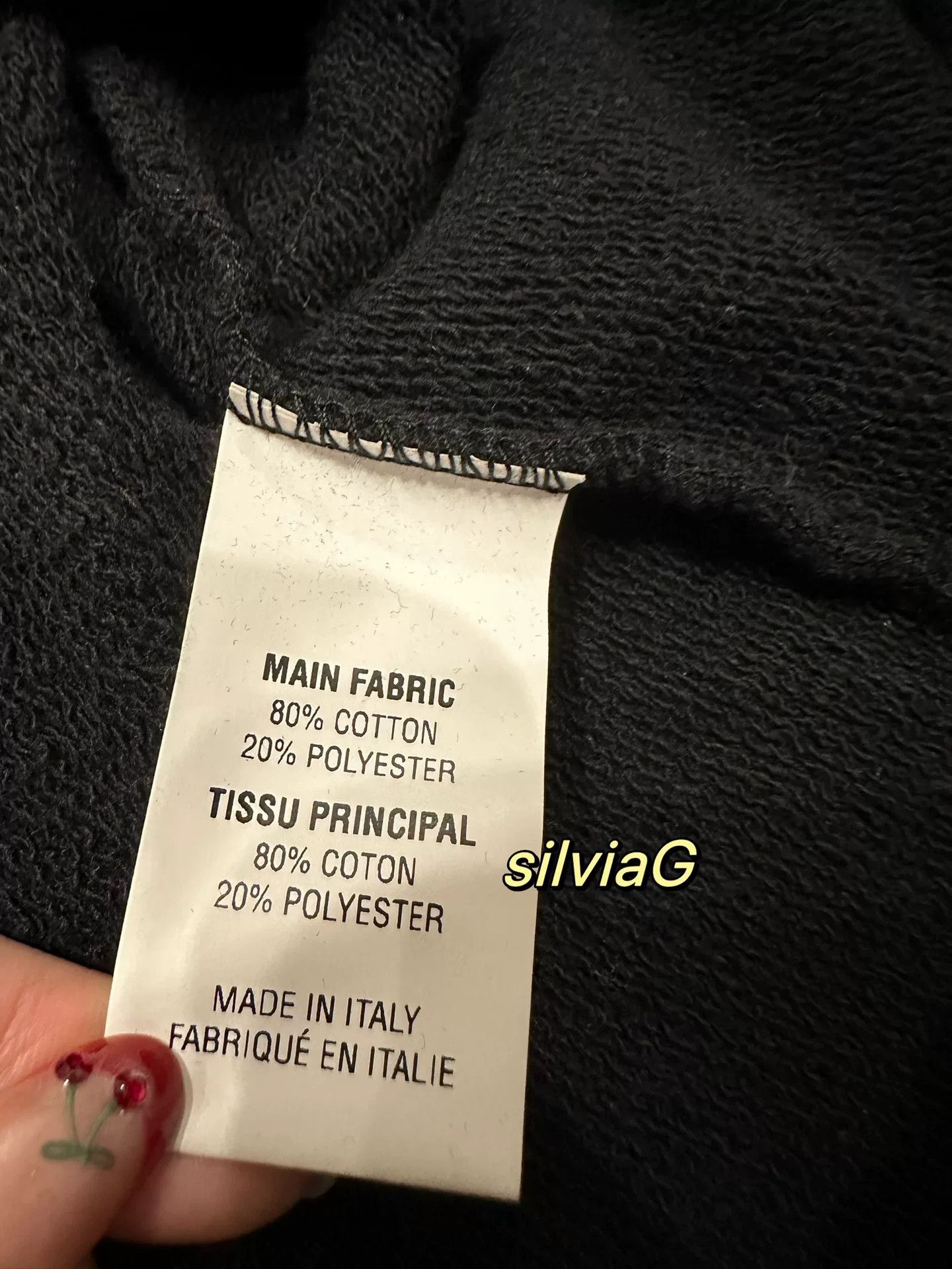 Vetements Vetements x Champion Black Hoodie Sweatshirt Size US XS / EU 42 / 0 - 5 Thumbnail