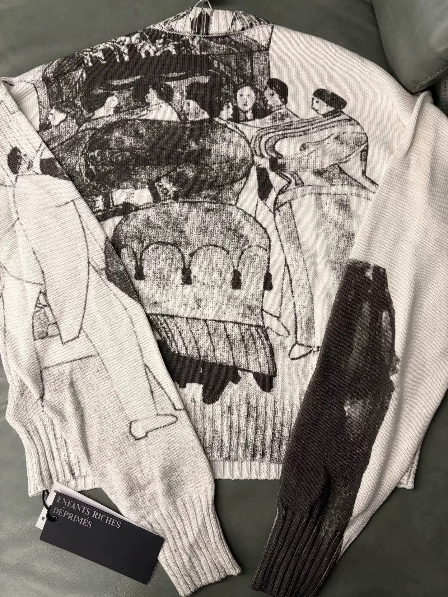 Enfants Riches Deprimes ERD 25SS Comic Print Sweater Size US M / EU 48-50 / 2 - 3 Thumbnail