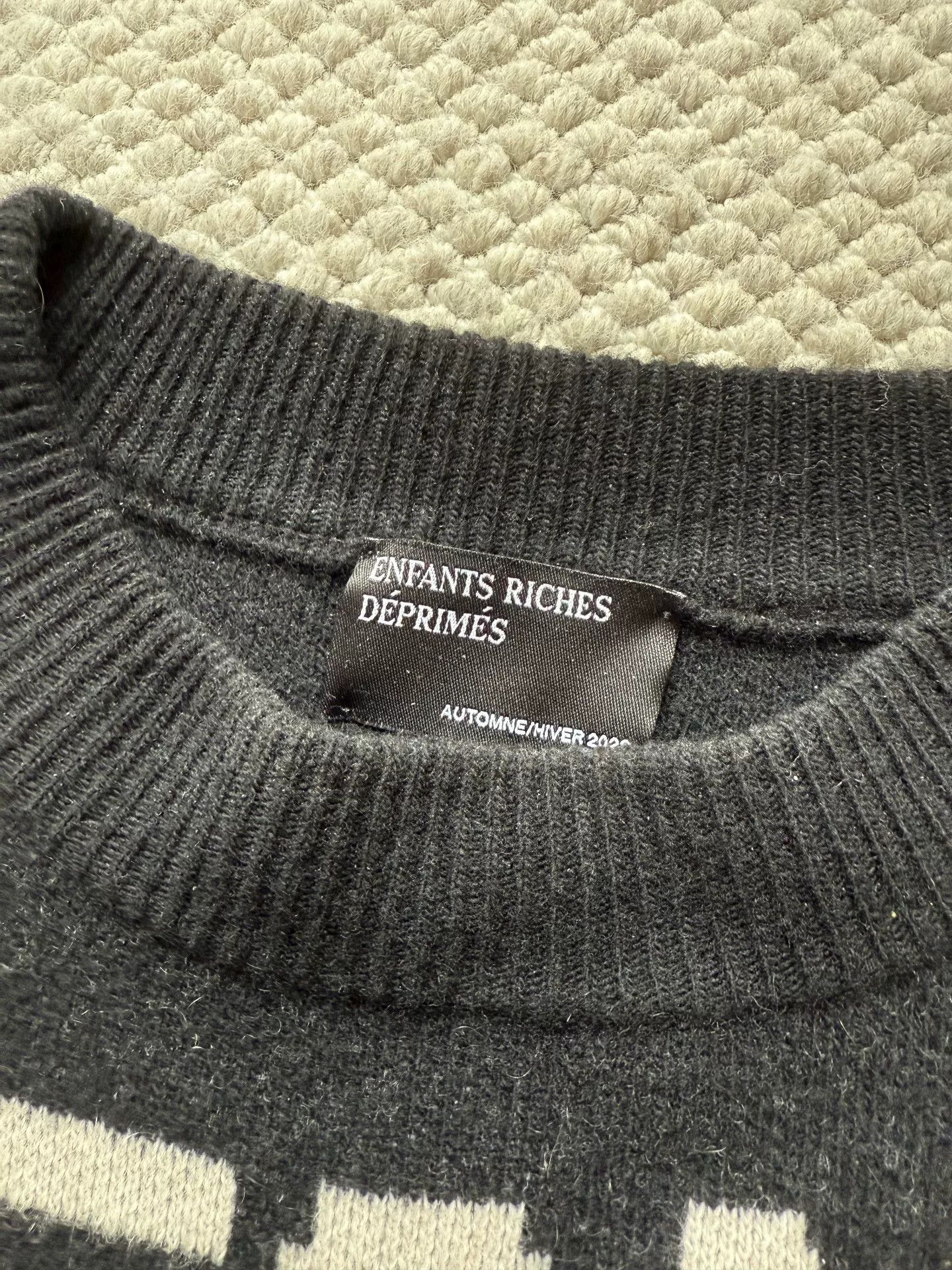 Enfants Riches Deprimes ERD Checkerboard Print Sweater Size US L / EU 52-54 / 3 - 3 Thumbnail