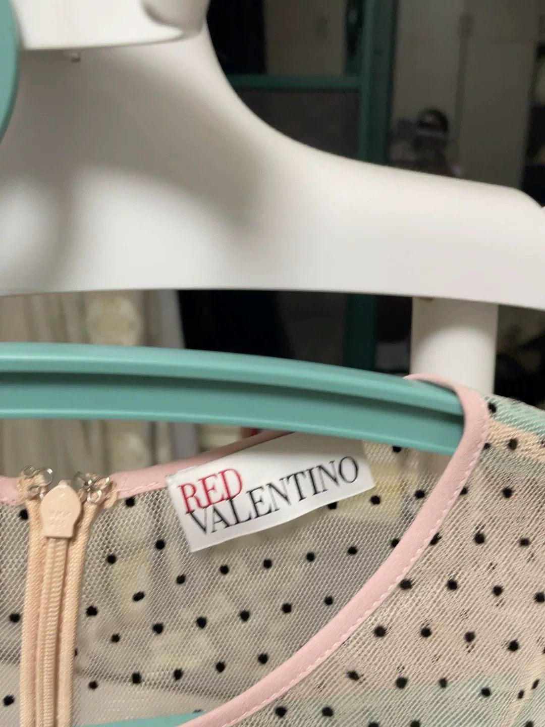 Valentino Red Valentino Sheer Lace Bow Dress Size ONE SIZE - 3 Thumbnail