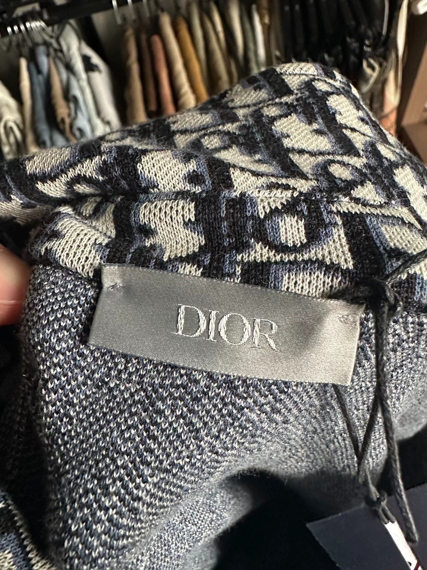 Dior Dior All-Over Logo Print Shirt XXL Size US XXL / EU 58 / 5 - 3 Thumbnail