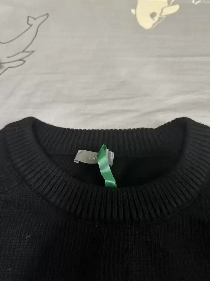 Dior dior logo sweater in black Size US L / EU 52-54 / 3 - 2 Thumbnail