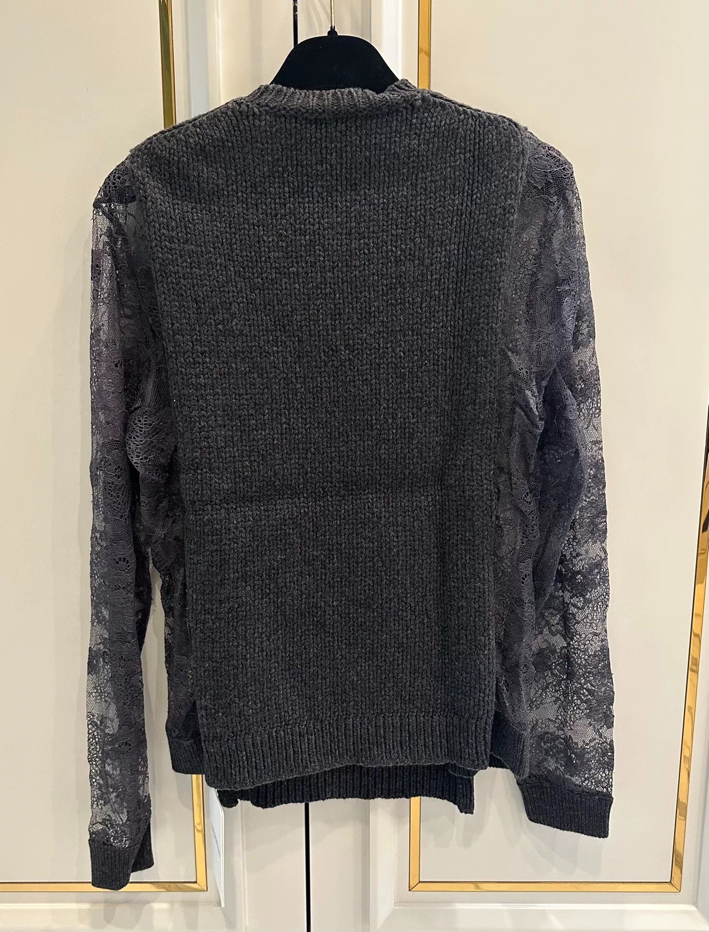 Valentino Valentino Wool Lace Sweater M Size US M / EU 48-50 / 2 - 2 Thumbnail