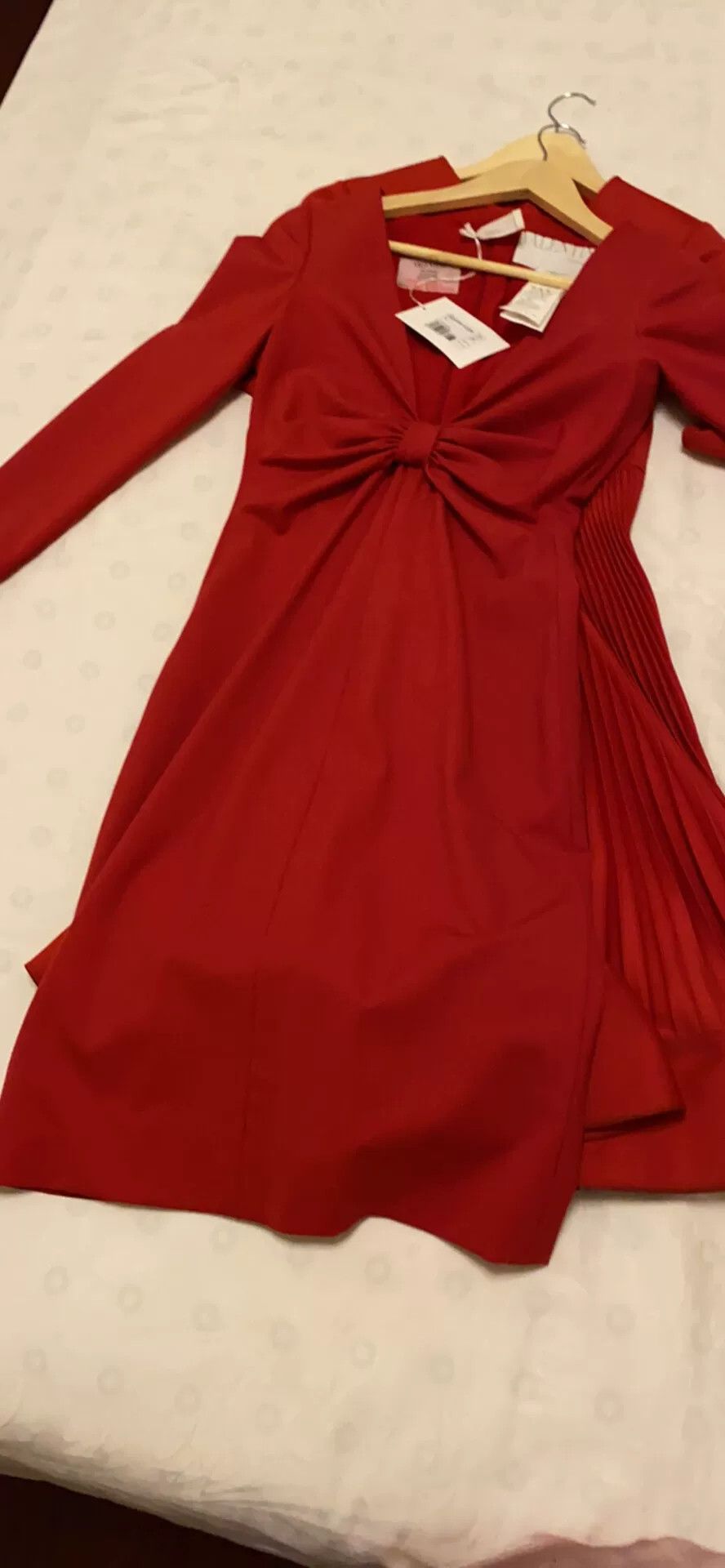Valentino Valentino Red Butterfly Backless Dress Size US XS / EU 42 / 0 - 7 Thumbnail