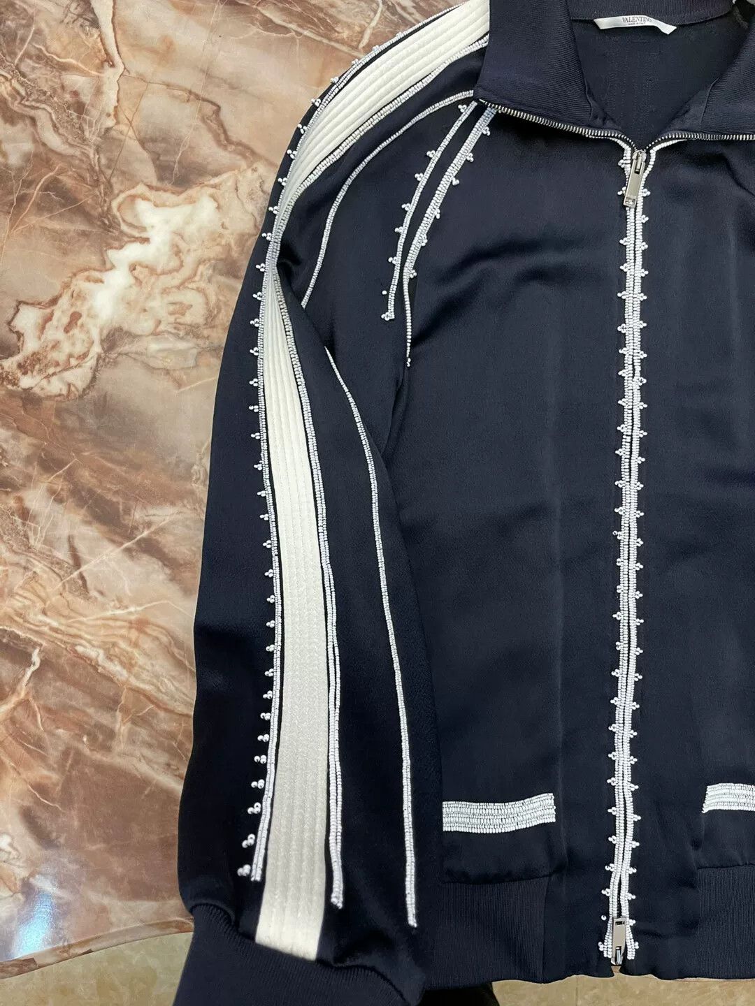 Valentino Valentino 2020 Beaded Jacket Size US L / EU 52-54 / 3 - 2 Thumbnail