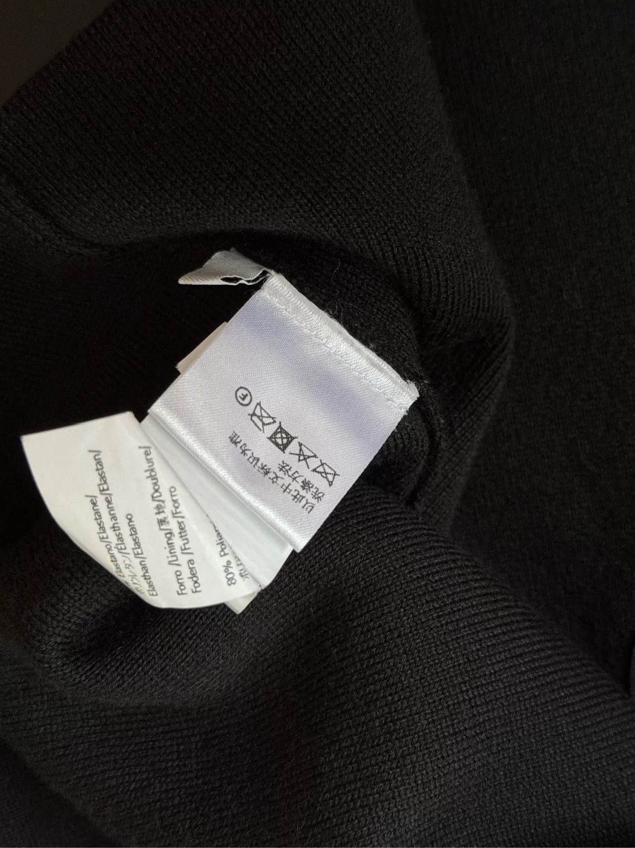 Loewe Loewe Black Knit Wool Coat Size US S / EU 44-46 / 1 - 7 Thumbnail