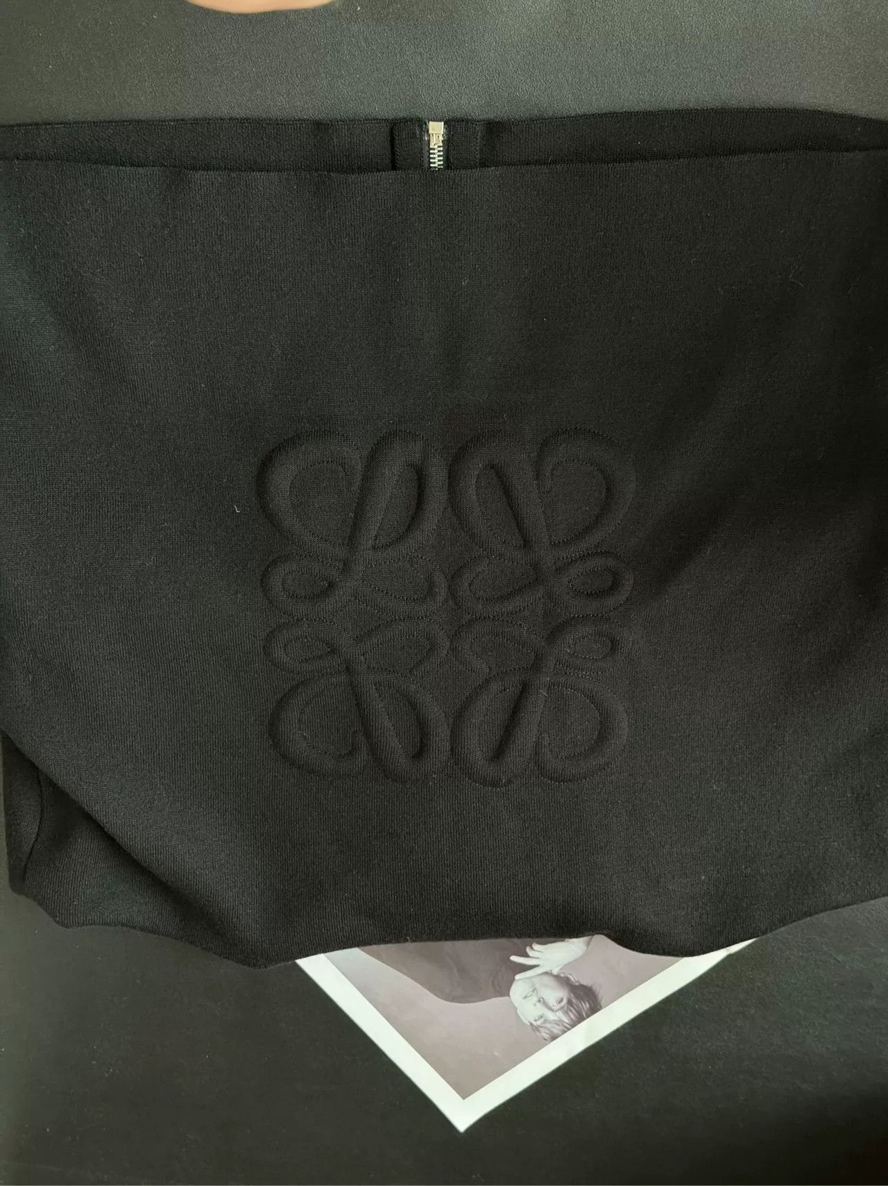 Loewe Loewe Black Knit Wool Coat Size US S / EU 44-46 / 1 - 6 Thumbnail