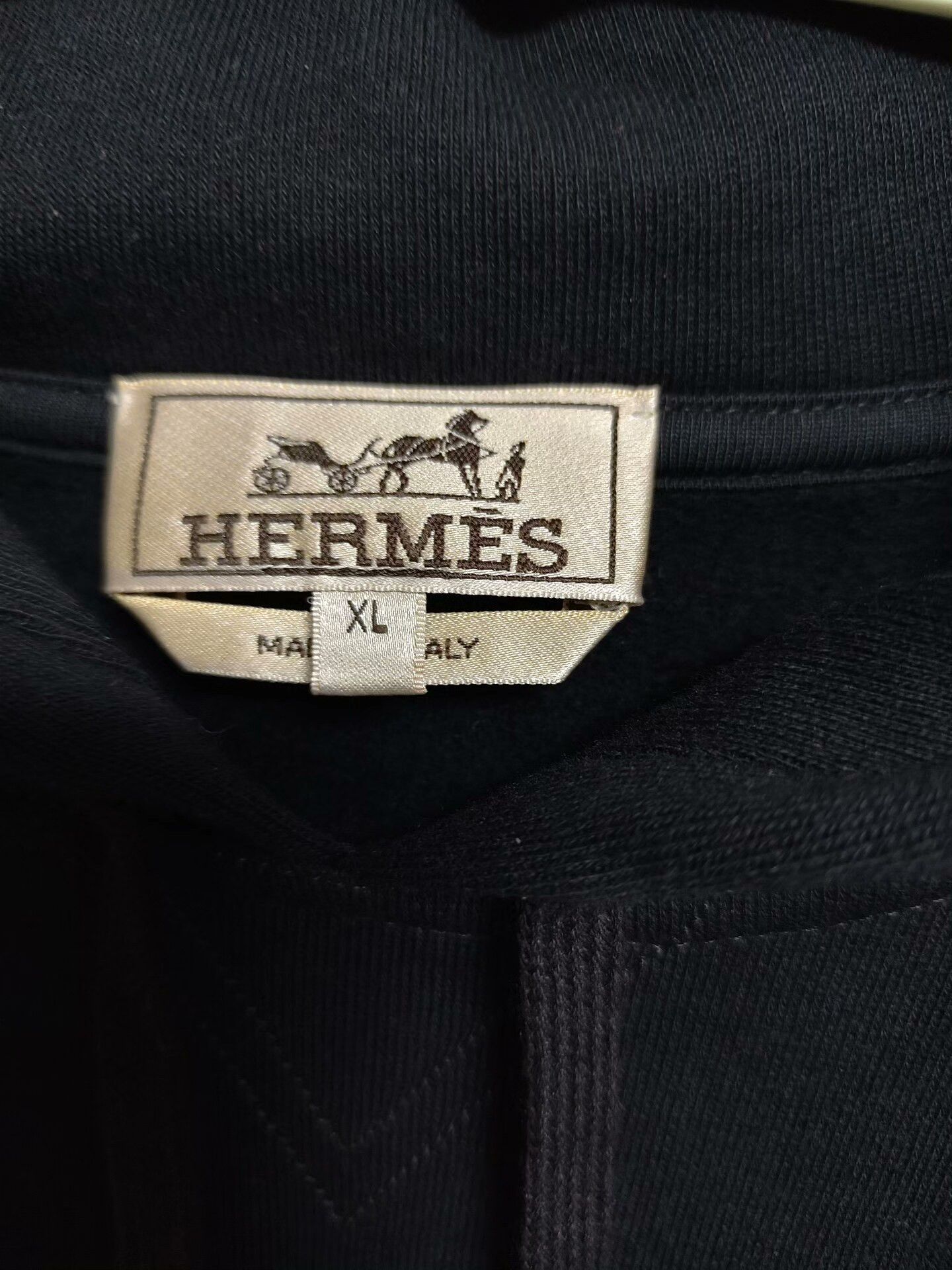 Hermes Hermes Cotton Hoodie Sweatshirt Size US XXL / EU 58 / 5 - 6 Thumbnail