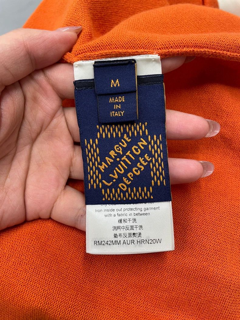 Louis Vuitton Louis Vuitton 2024 Orange Coconut Tree Knit Tee Size US M / EU 48-50 / 2 - 8 Thumbnail