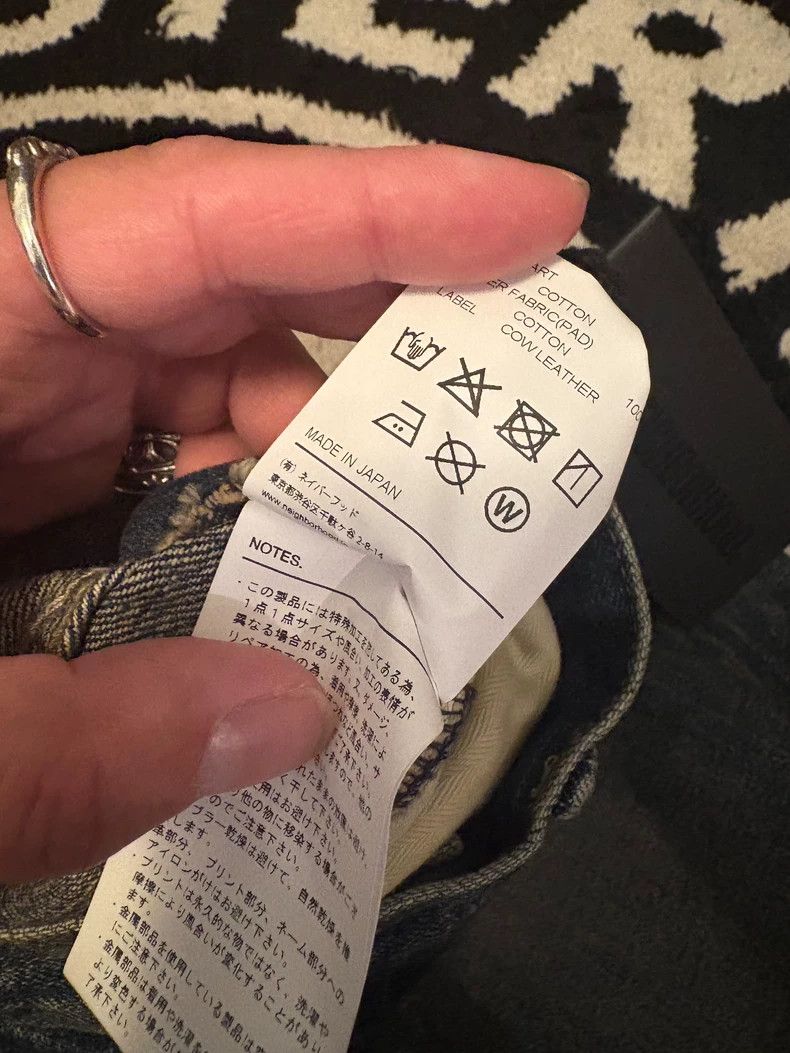 Neighborhood Neighborhood x Palace Washed Denim Jeans Size US 32 / EU 48 - 7 Thumbnail