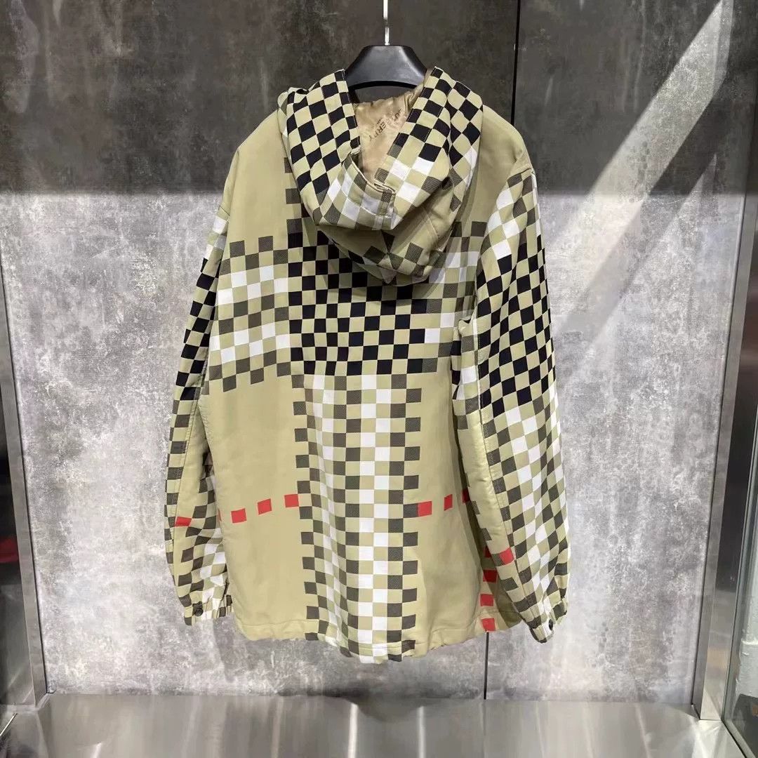Burberry Burberry New Plaid Hooded Jacket Size US XL / EU 56 / 4 - 2 Thumbnail