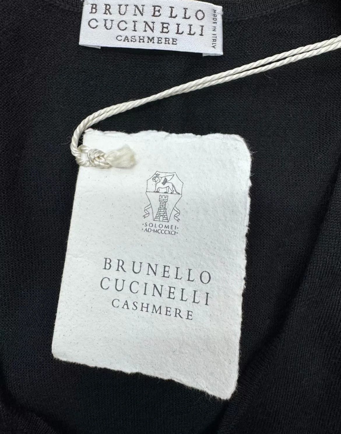 Brunello Cucinelli Brunello Cucinelli V-Neck Short-Sleeve Knit Top Size US L / EU 52-54 / 3 - 4 Thumbnail