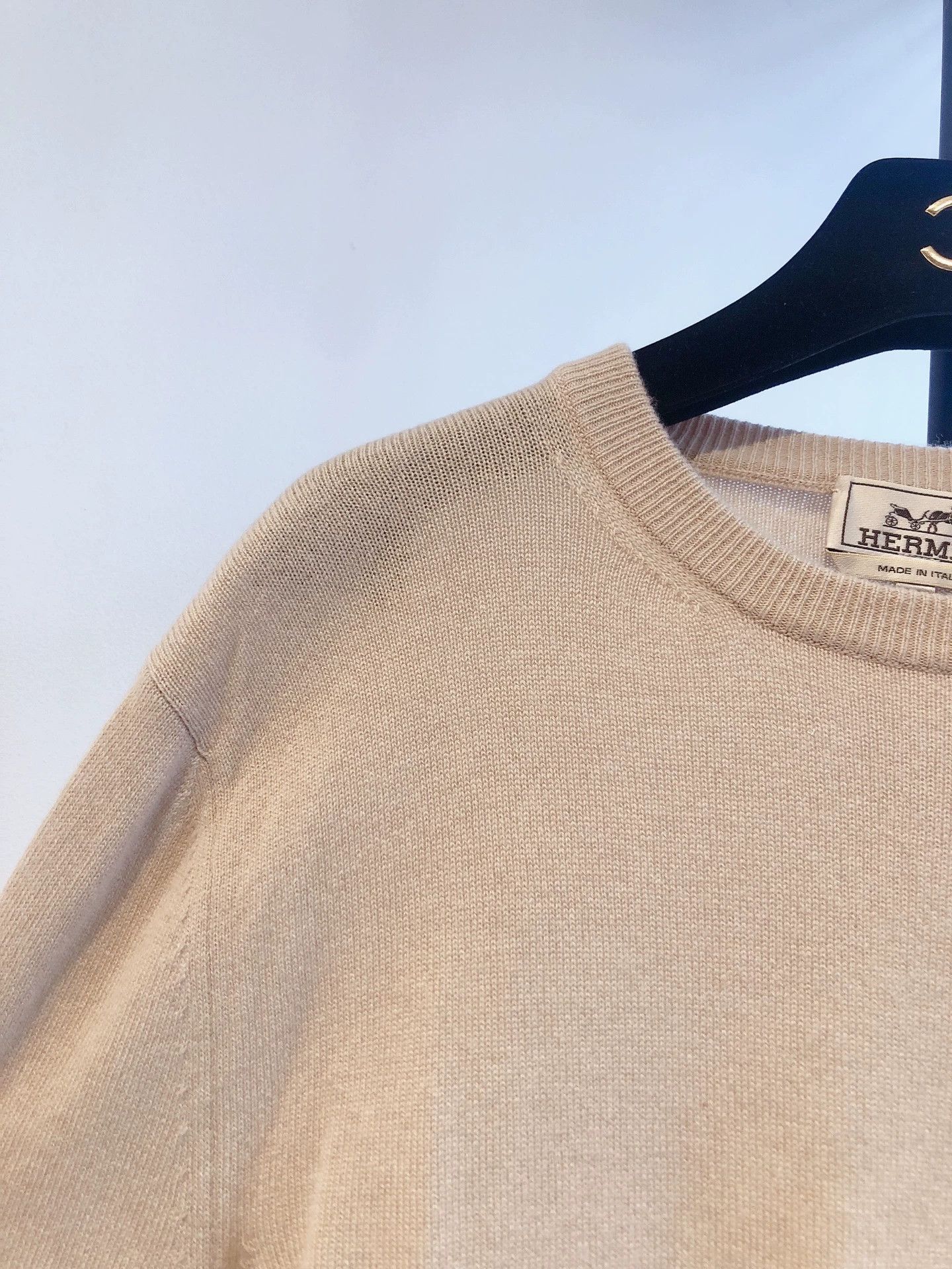Hermes Hermes Camel Horse Embroidery Sweater Size US S / EU 44-46 / 1 - 4 Thumbnail