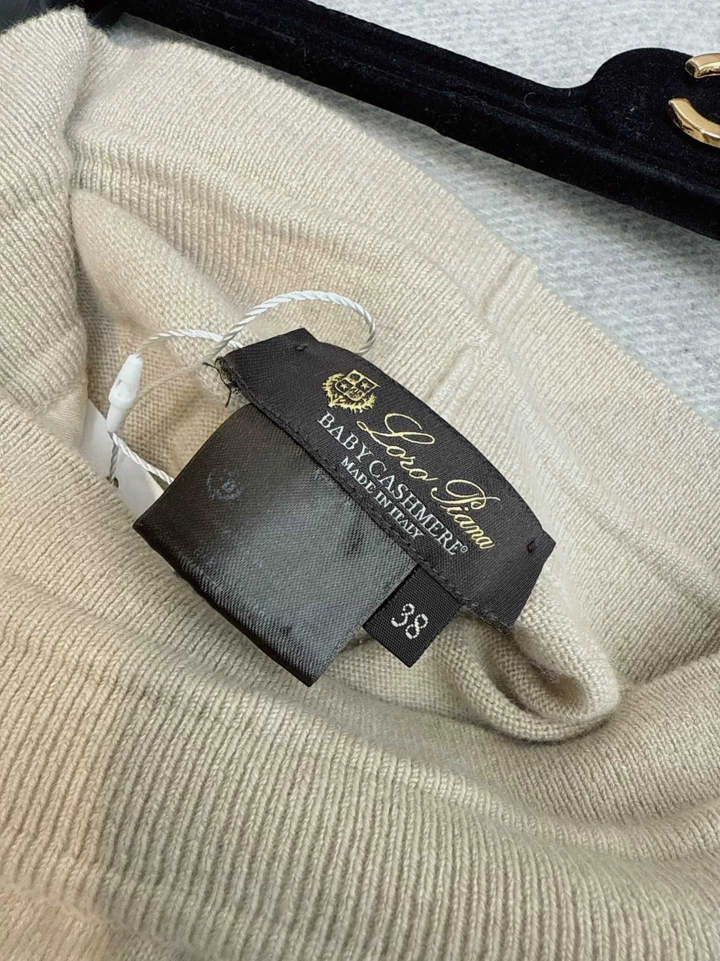 Loro Piana Loro Piana Beige Knit Drawstring Pants Size US 38 / EU 54 - 4 Thumbnail