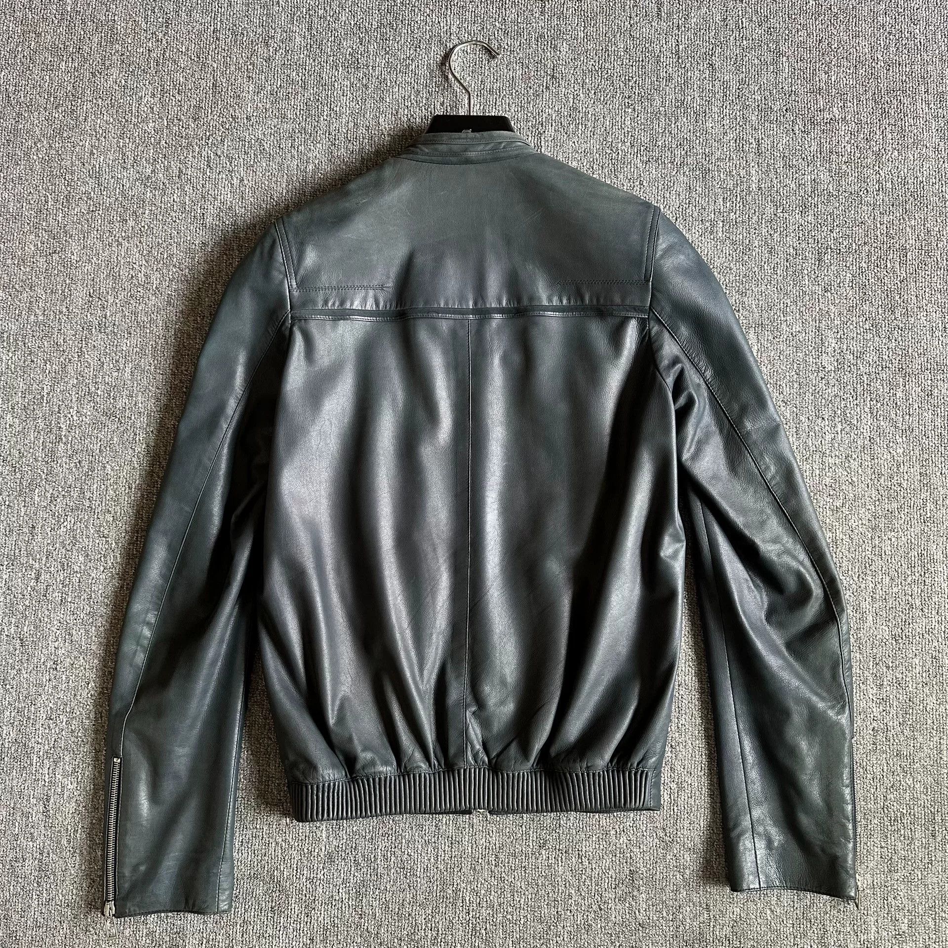 Dior Dior Malachite Green Leather Jacket Size US M / EU 48-50 / 2 - 3 Thumbnail