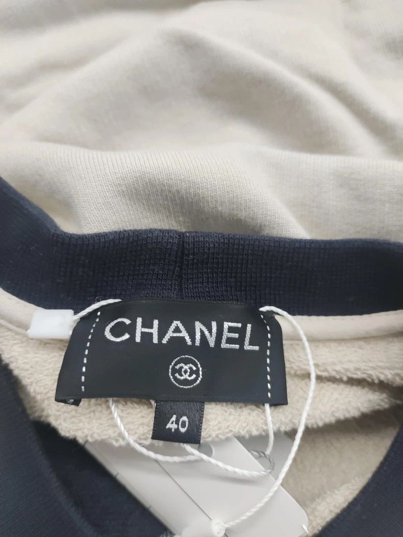 Chanel Chanel Classic Logo Colorblock Sweatshirt Size US M / EU 48-50 / 2 - 3 Thumbnail