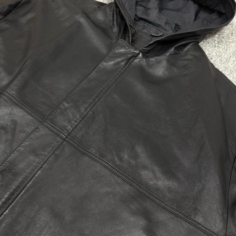 Prada Prada Black Lambskin Triangle Logo Trench Coat Size US M / EU 48-50 / 2 - 4 Thumbnail