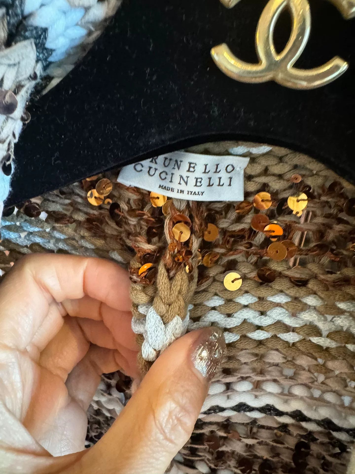 Brunello Cucinelli Brunello Cucinelli Sequin Short Cardigan XS Size US XS / EU 42 / 0 - 3 Thumbnail