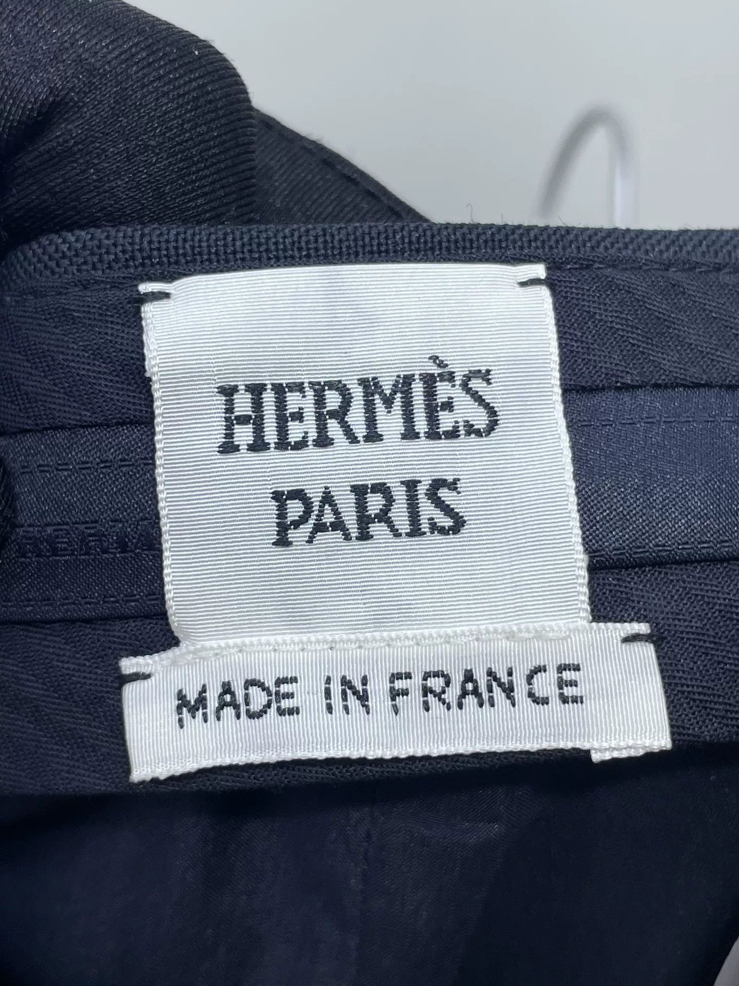 Hermes Hermes 2024 SS Runway Navy Skirt Size US 34 / EU 50 - 5 Thumbnail