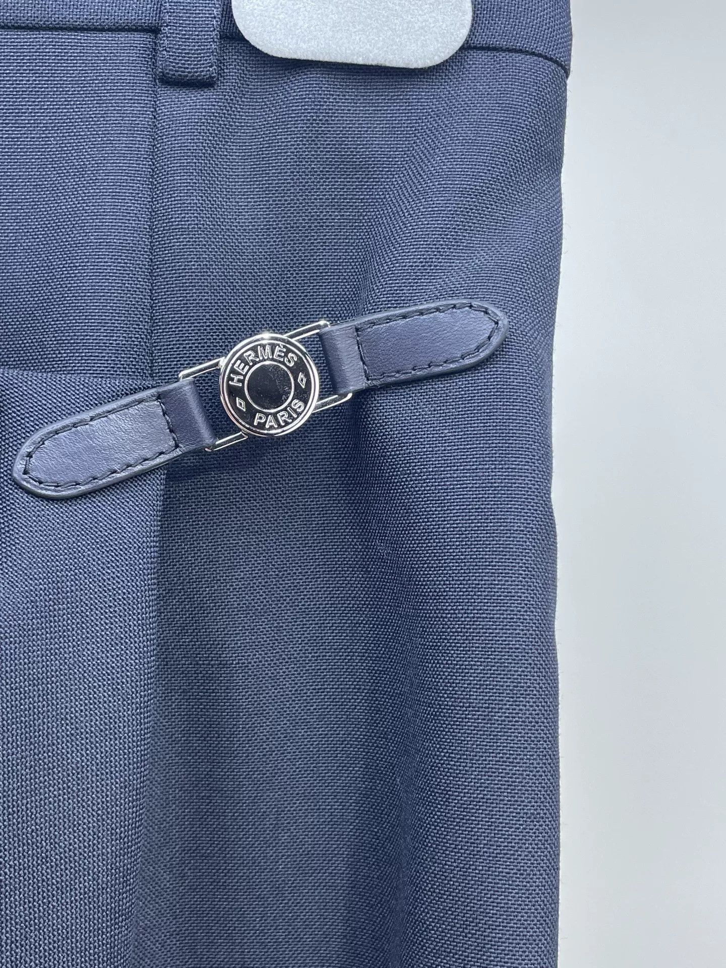 Hermes Hermes 2024 SS Runway Navy Skirt Size US 34 / EU 50 - 3 Thumbnail