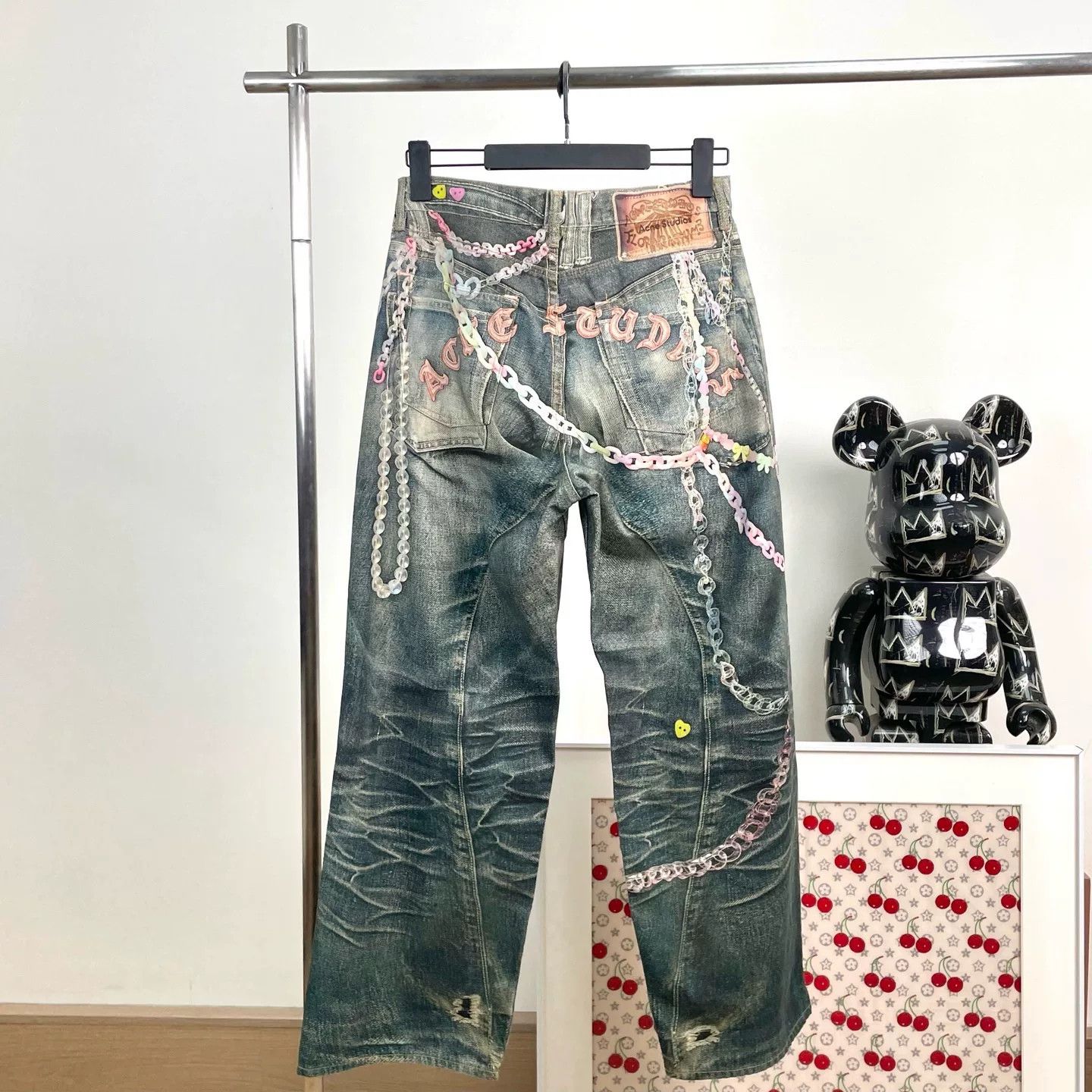 Acne Studios Acne Studios Candy Chain Wide Jeans Size 28" / US 6 / IT 42 - 2 Thumbnail