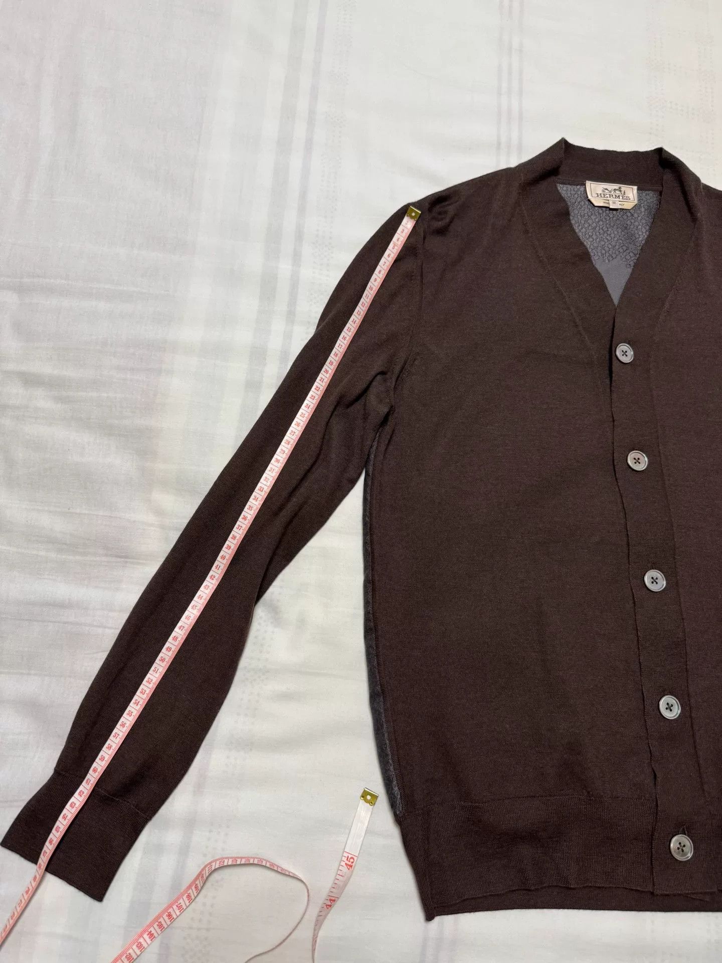 Hermes Hermes Cashmere Silk Cardigan Size US M / EU 48-50 / 2 - 6 Thumbnail