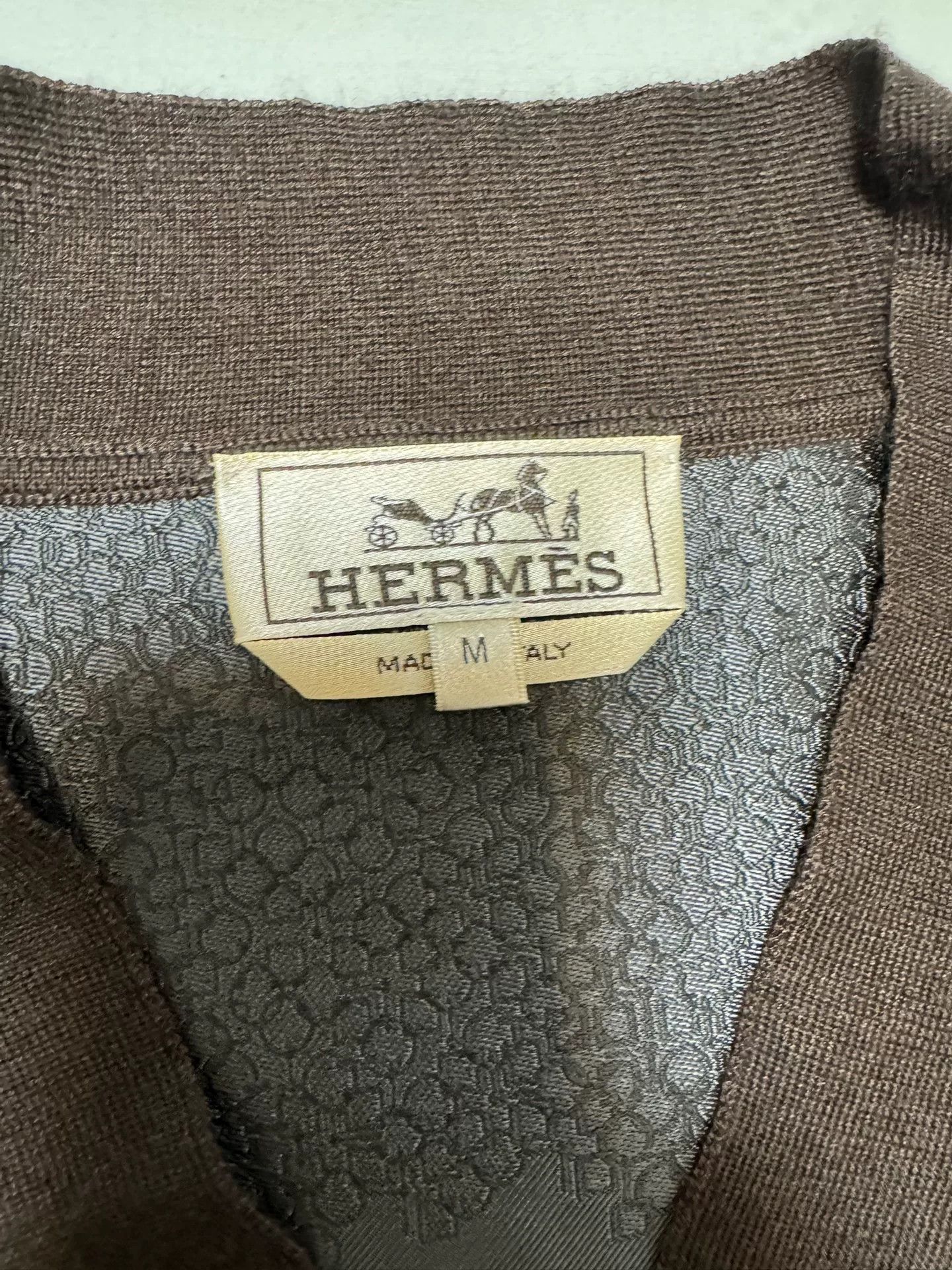 Hermes Hermes Cashmere Silk Cardigan Size US M / EU 48-50 / 2 - 7 Thumbnail
