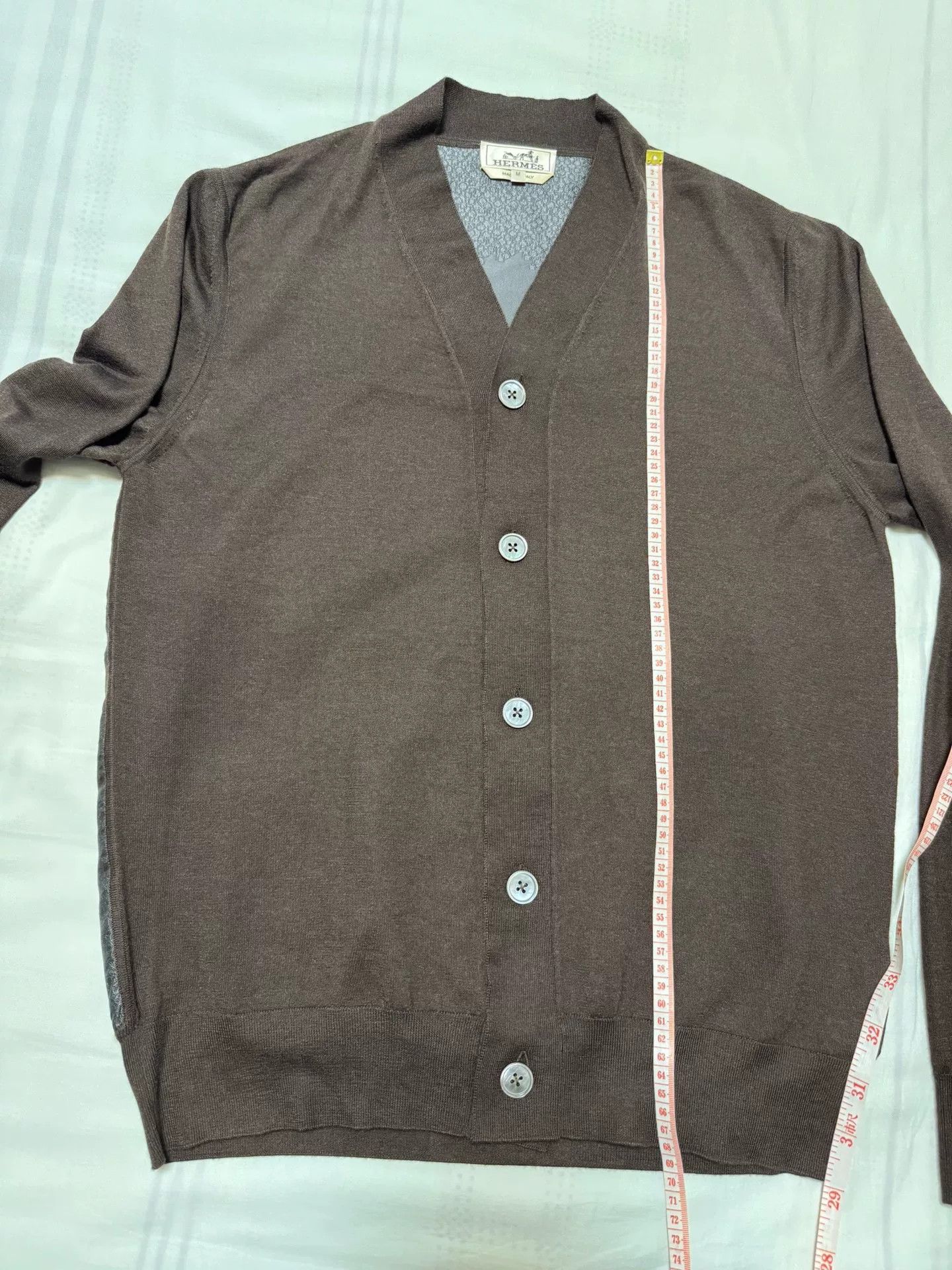 Hermes Hermes Cashmere Silk Cardigan Size US M / EU 48-50 / 2 - 5 Thumbnail