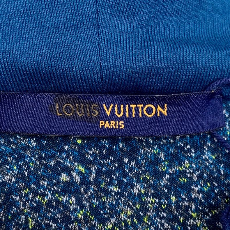 Louis Vuitton Louis Vuitton Blue Tie-Dye Zip Hoodie Size US L / EU 52-54 / 3 - 5 Thumbnail