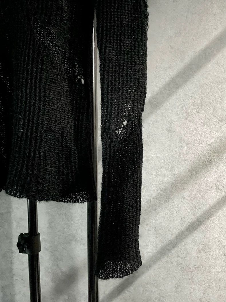 Number (N)ine Number Nine Spider Web Destroyed Sweater Size US S / EU 44-46 / 1 - 5 Thumbnail