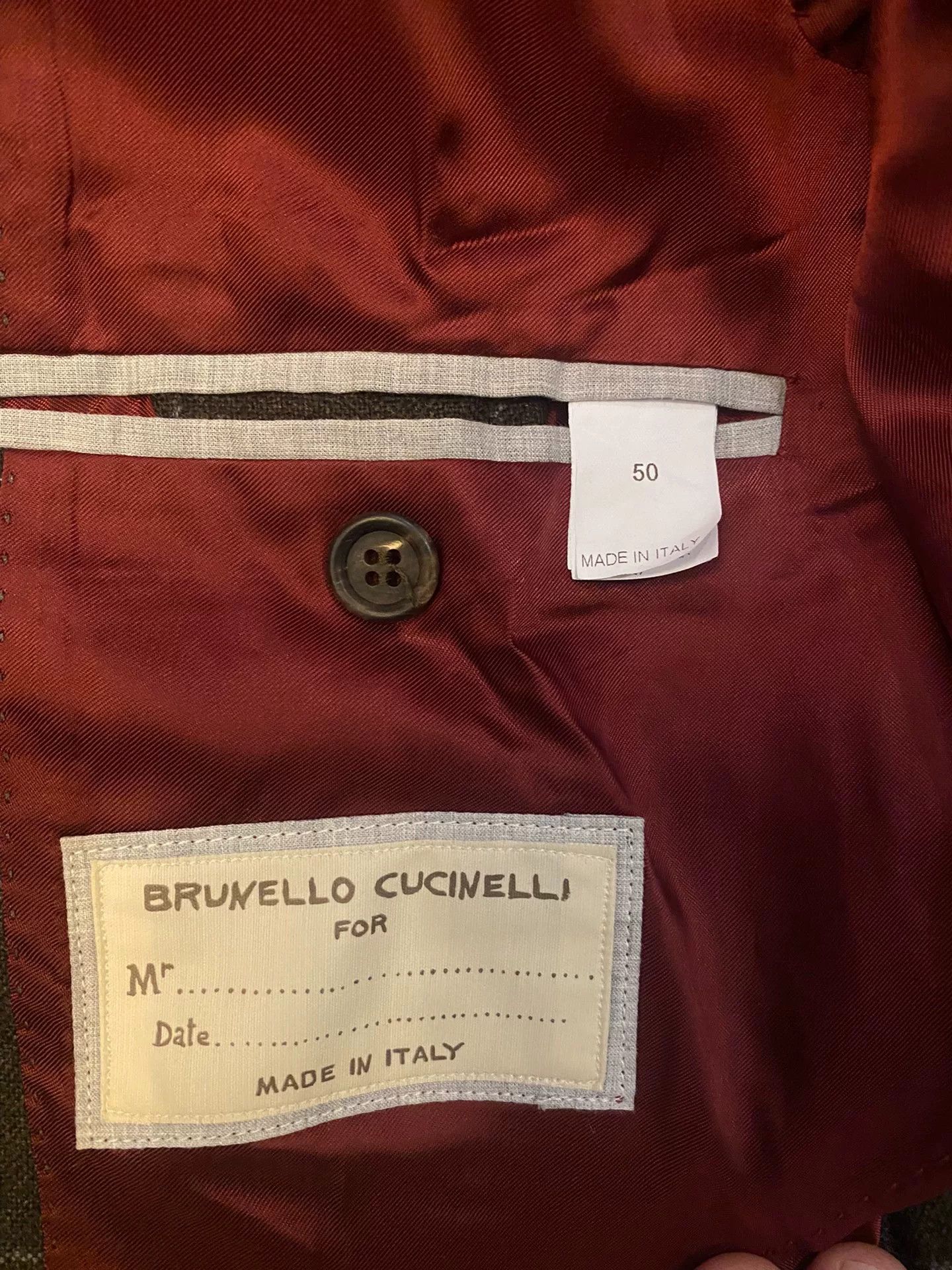 Brunello Cucinelli Brunello Cucinelli Double-Breasted Blazer Size US XL / EU 56 / 4 - 4 Thumbnail