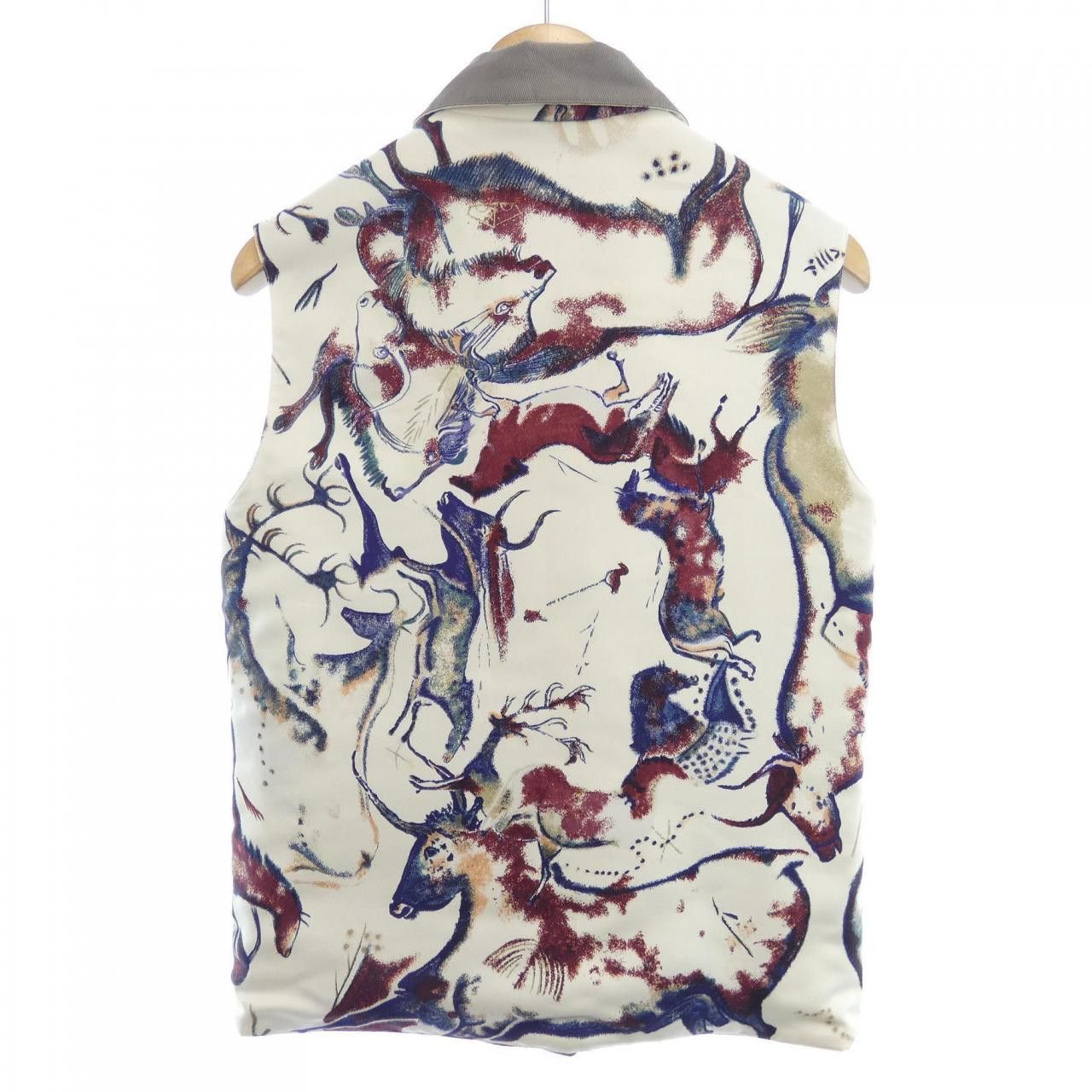 Hermes Hermes Hermes PREMIERES MAINS Twillene Silk Cotton Vest XS Cotton Tops DUTY FREE for USA Size ONE SIZE - 2 Thumbnail
