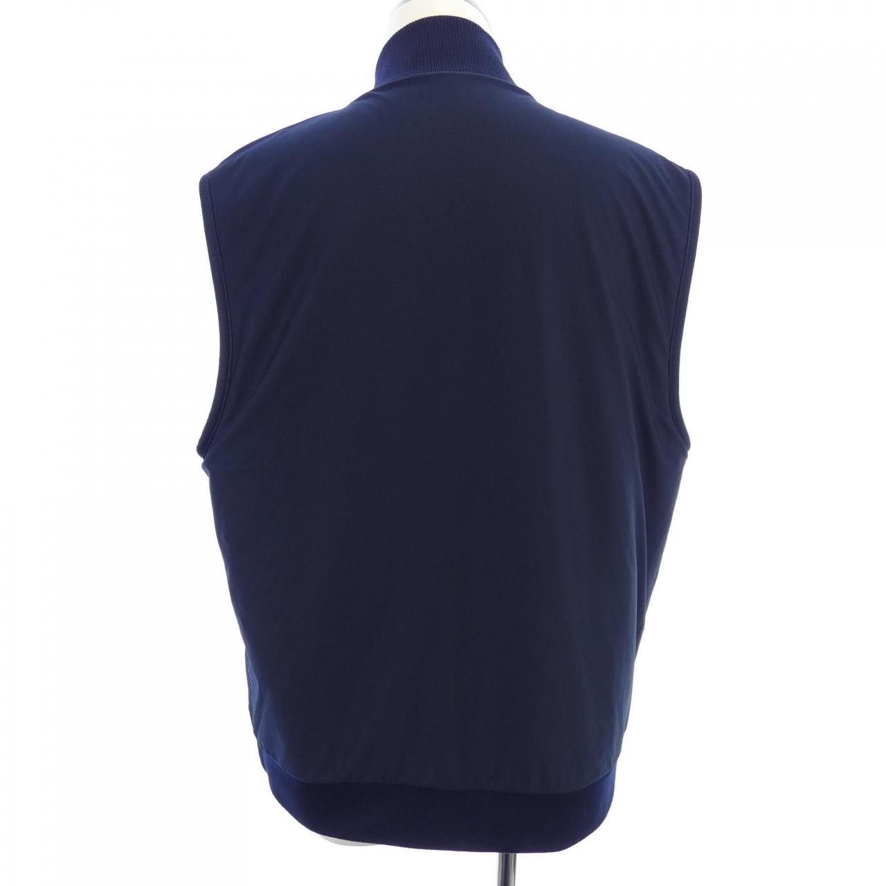 Louis Vuitton Louis Vuitton Louis Vuitton Reversible Fleece Vest Cotton Tops HQY21WDFX DUTY FREE for USA Size ONE SIZE - 7 Thumbnail
