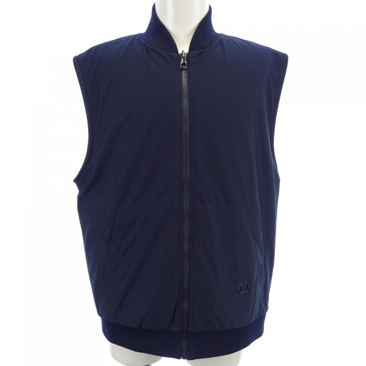 Louis Vuitton Louis Vuitton Louis Vuitton Reversible Fleece Vest Cotton Tops HQY21WDFX DUTY FREE for USA Size ONE SIZE - 6 Thumbnail