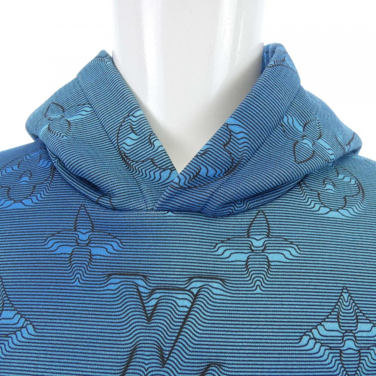 Louis Vuitton Louis Vuitton Louis Vuitton Printed All Over Hoodie Sweatshirt Cotton Sweatshirts & Hoodies HNY41WIHN DUTY FREE for USA Size ONE SIZE - 5 Thumbnail