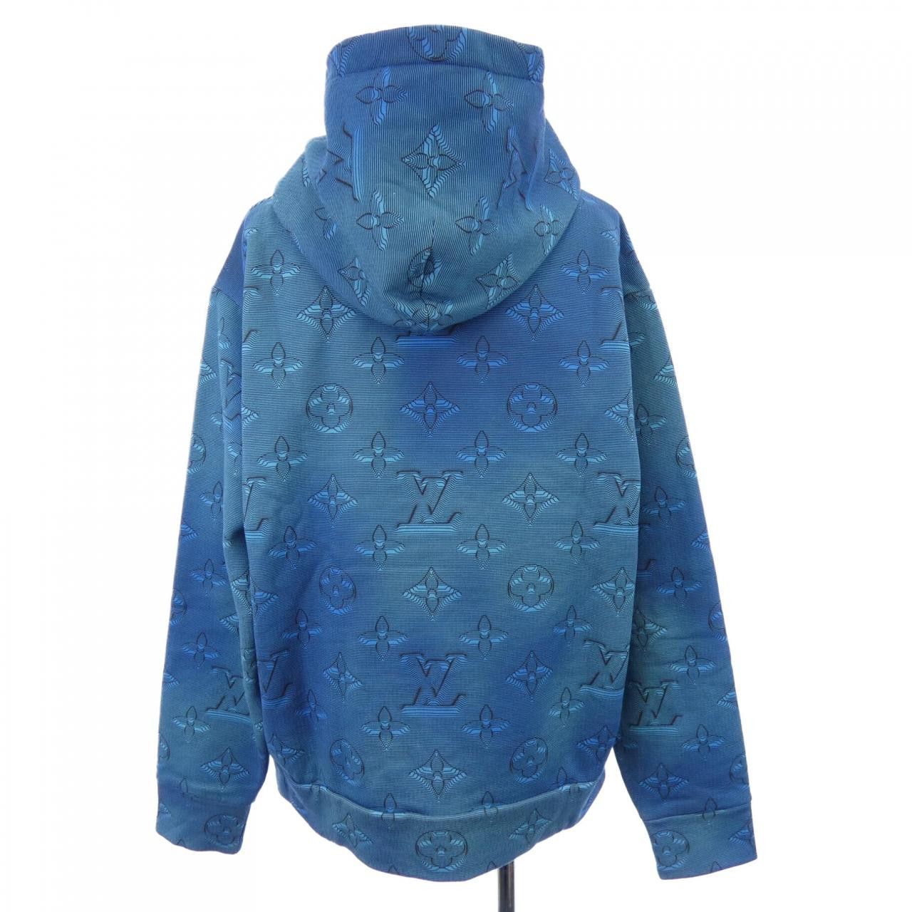 Louis Vuitton Louis Vuitton Louis Vuitton Printed All Over Hoodie Sweatshirt Cotton Sweatshirts & Hoodies HNY41WIHN DUTY FREE for USA Size ONE SIZE - 2 Thumbnail