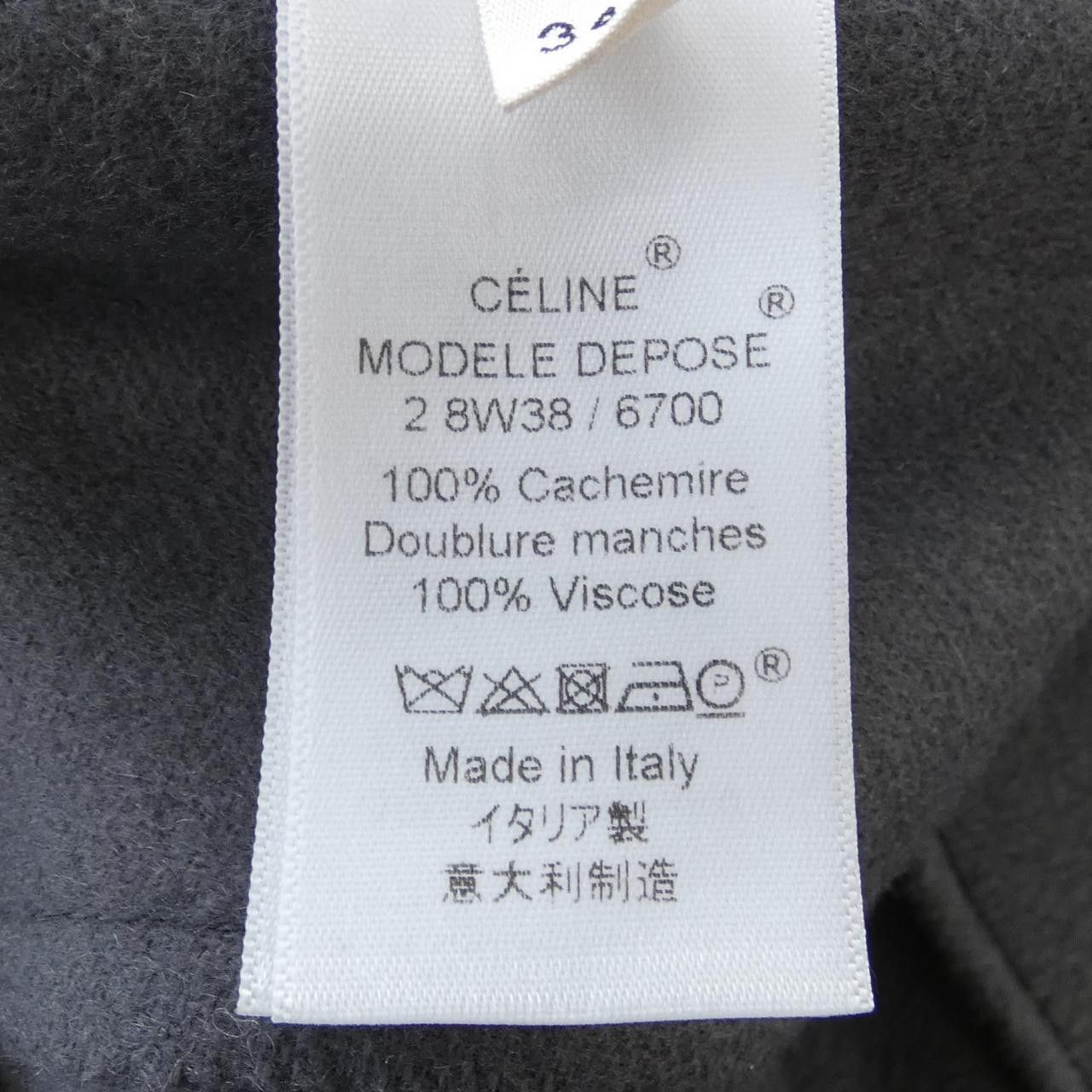 Celine Celine Celine 100% Cashmere Coat Others Outerwear 2 8W38/6700 DUTY FREE for USA Size ONE SIZE - 3 Thumbnail