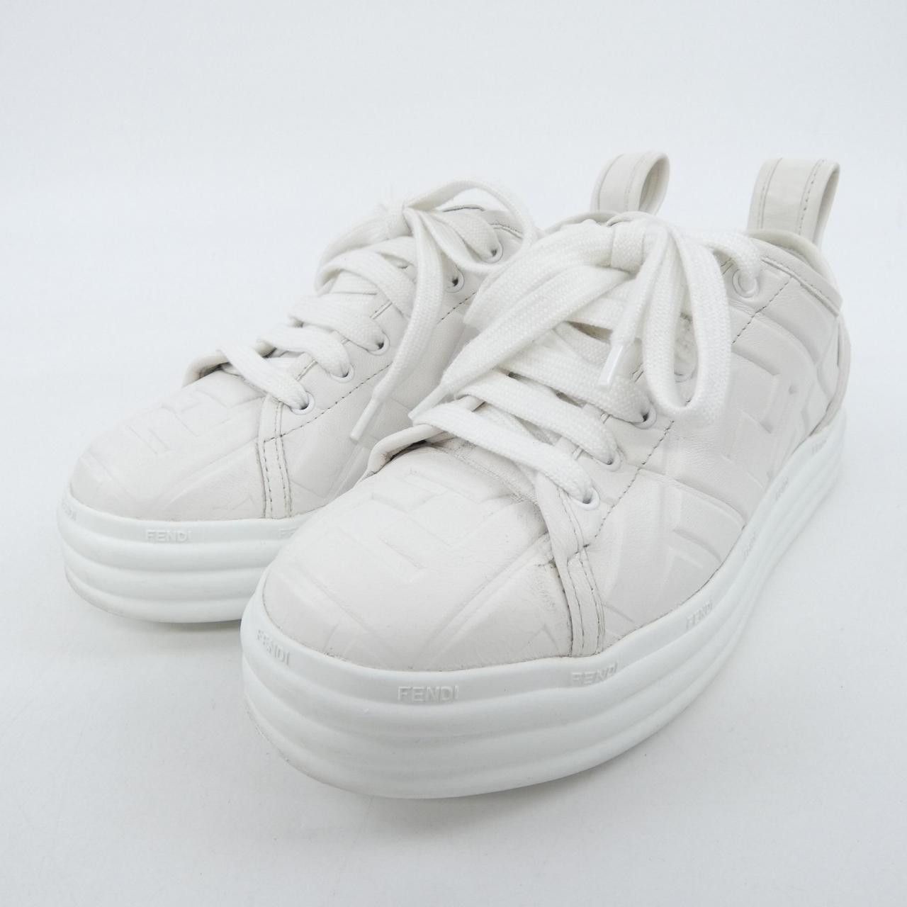 Fendi Fendi Fendi 8E8017 Sneakers Leather Shoes 8E8017 DUTY FREE for USA Size ONE SIZE - 3 Thumbnail