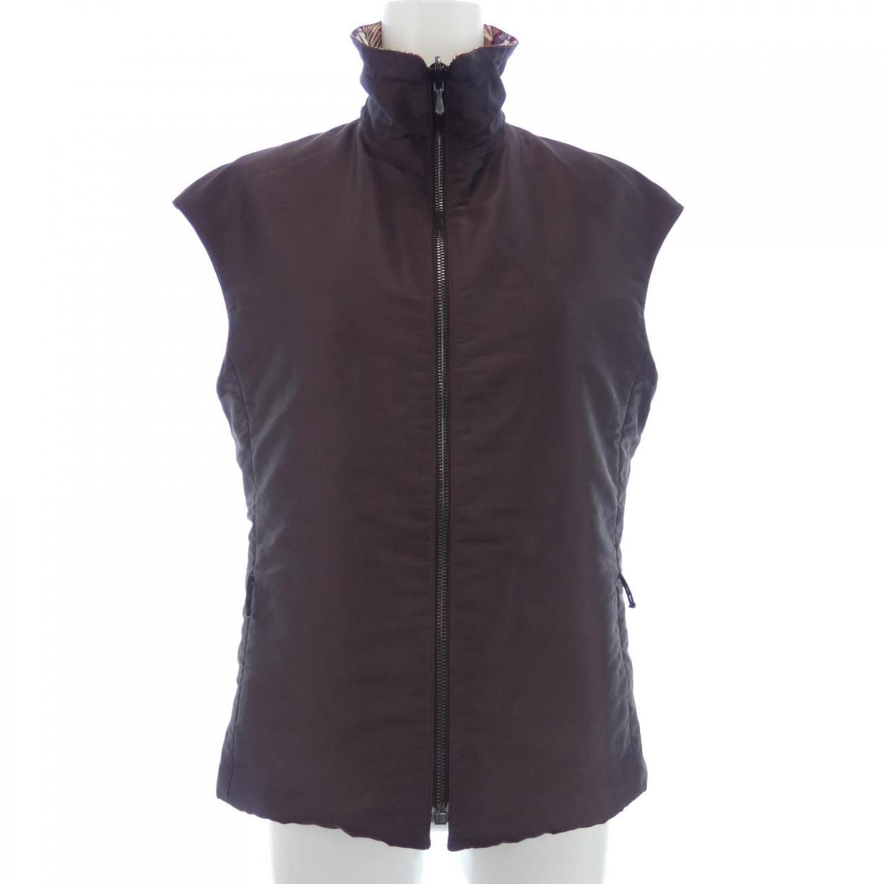 Hermes Hermes Hermès Twill Reine Silk Polyester Vest Others Tops DUTY FREE for USA Size ONE SIZE - 8 Thumbnail