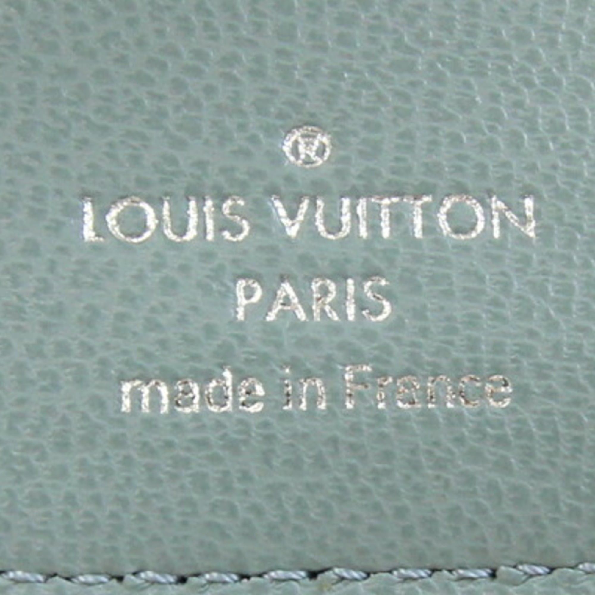 Louis Vuitton Louis Vuitton Monogram Coussin Portefeuille Lou Bifold Wallet M83683 Washed Blue Compact Mini Light Round Women's LOUIS VUITTON Size ONE SIZE - 5 Thumbnail