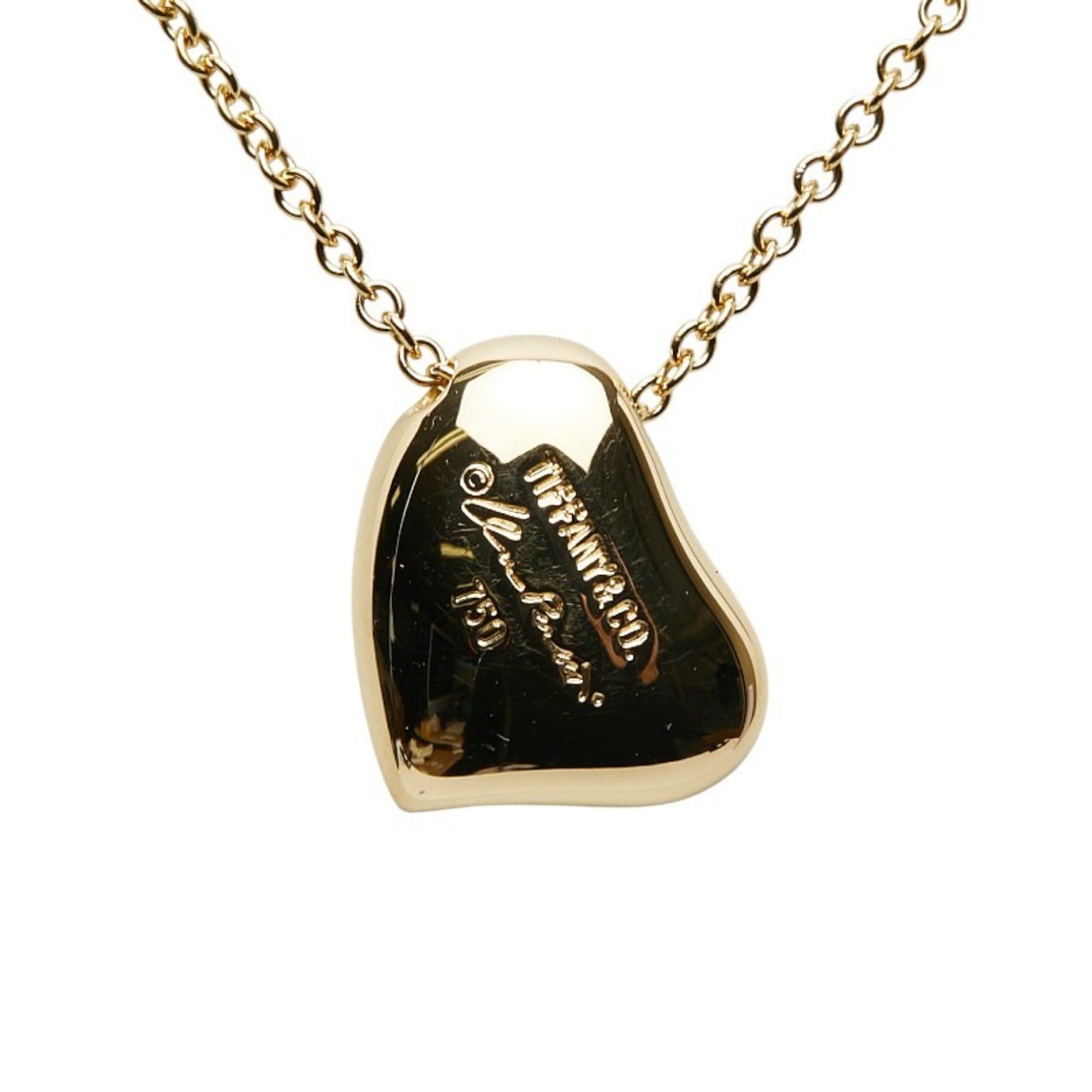 Tiffany & Co. Tiffany & Co. Full Heart Necklace in 18K Yellow Gold for Women. Size ONE SIZE - 3 Thumbnail