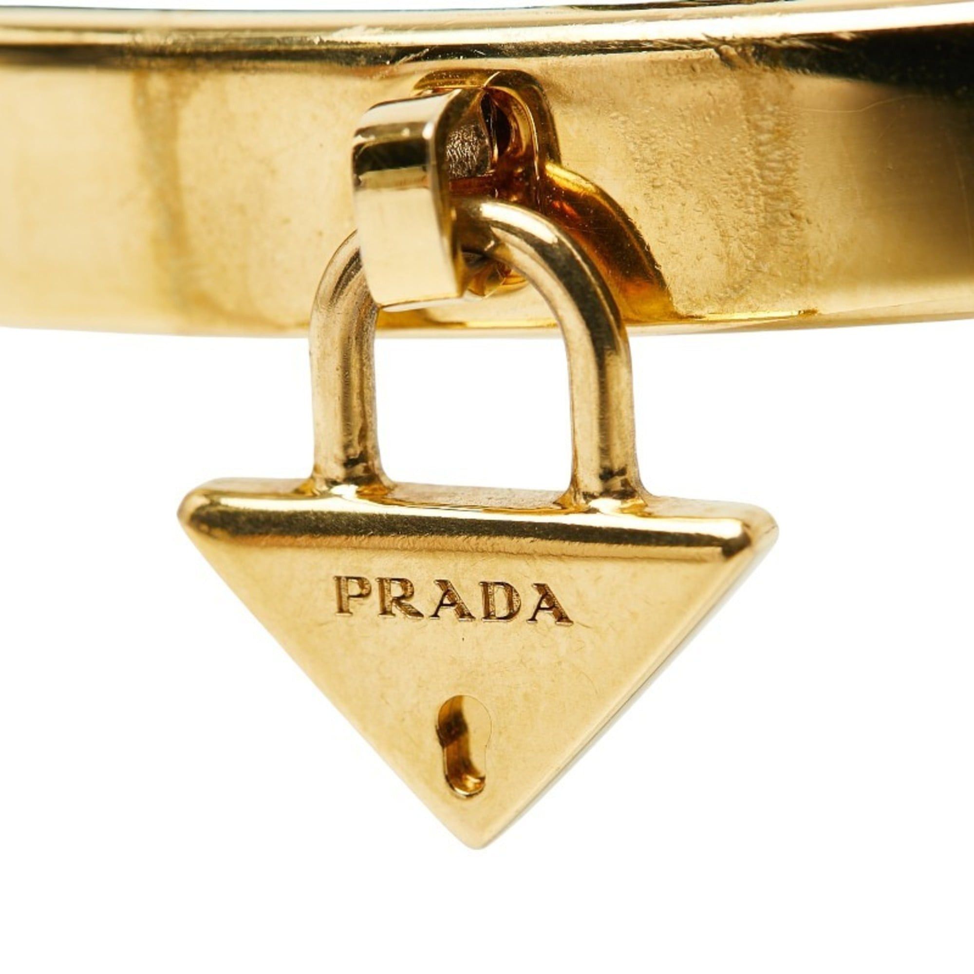 Prada Prada bracelet in black Saffiano leather for women. Size ONE SIZE - 4 Thumbnail