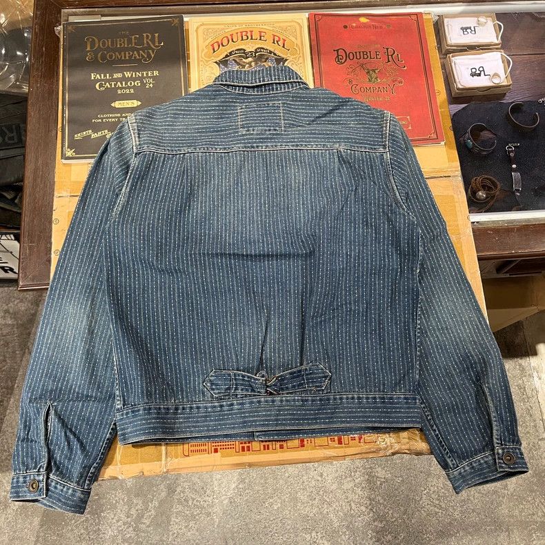 RRL Ralph Lauren RRL Wabash Denim Jacket Size US S / EU 44-46 / 1 - 3 Thumbnail