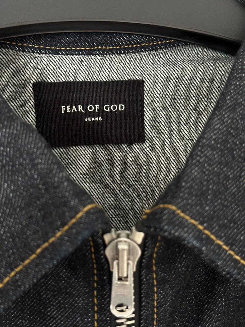 Fear of God Fear of God Denim Jacket Coat Size US M / EU 48-50 / 2 - 4 Thumbnail
