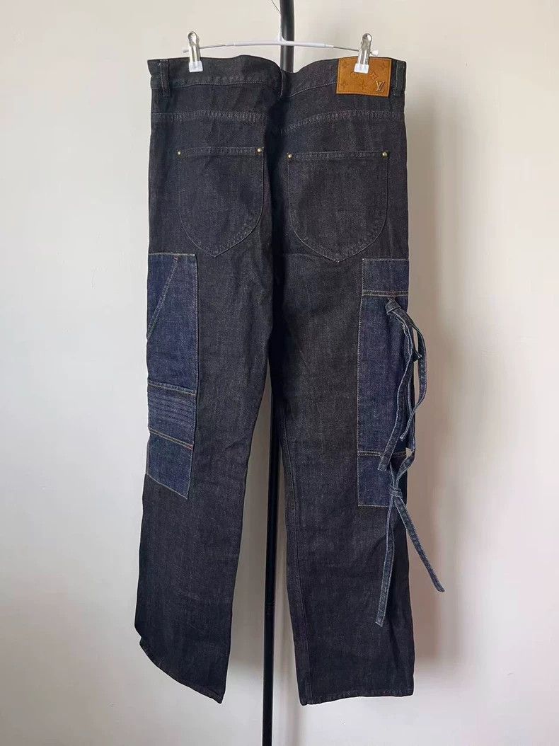 Louis Vuitton Louis Vuitton Bow Distressed Denim Jeans Men Size US 31 - 2 Thumbnail